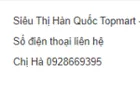 Siêu Thị Hàn Quốc Topmart - CÔNG TY TNHH THƯƠNG MẠI TOP FOOD