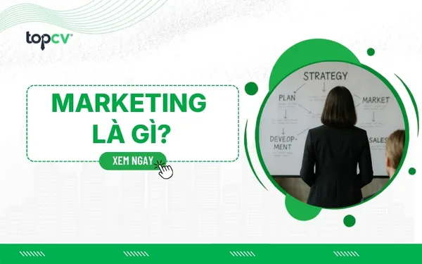 Ngành Marketing là gì? Cơ hội việc làm mới nhất