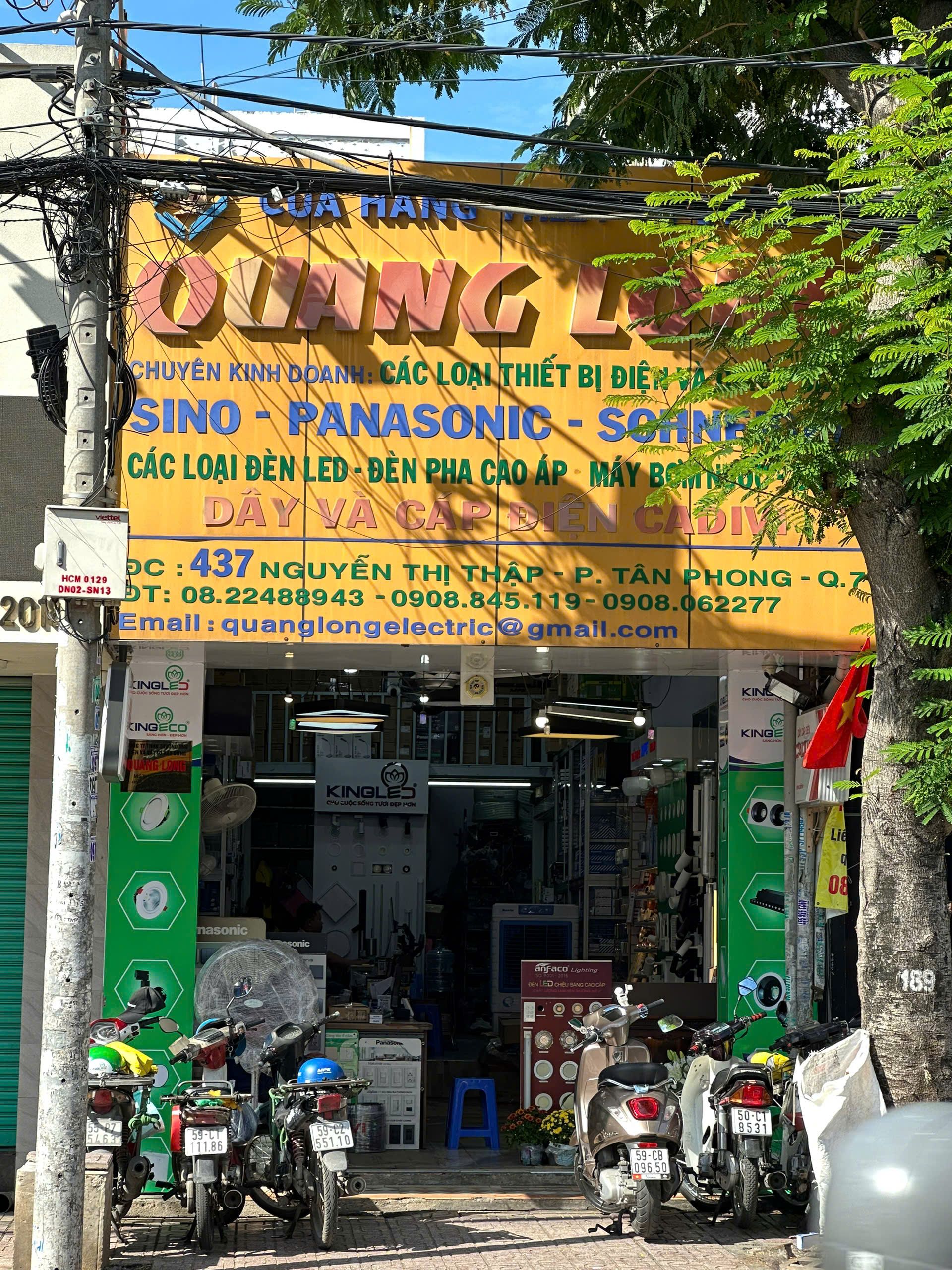 CÔNG TY TNHH THƯƠNG MẠI ĐIỆN VÀ VẬT TƯ XÂY DỰNG QUANG LONG