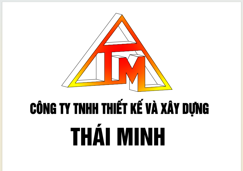 CÔNG TY TNHH THIẾT KẾ VÀ XÂY DỰNG THÁI MINH