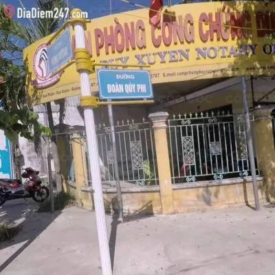 Văn phòng công chứng huyện Duy Xuyên
