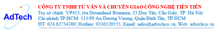 CÔNG TY TNHH TƯ VẤN VÀ CHUYỂN GIAO CÔNG NGHỆ TIÊN TIẾN
