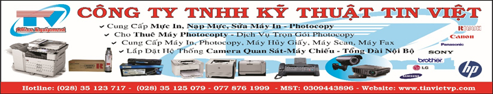 CÔNG TY TNHH KỸ THUẬT TIN VIỆT