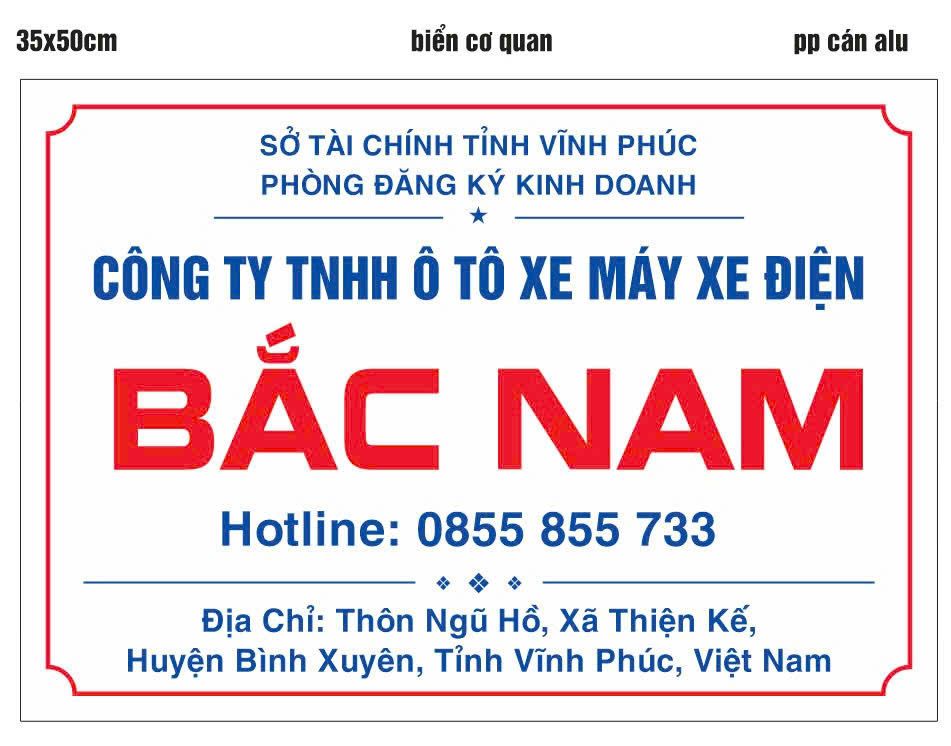 công ty TNHH Ô TÔ XE MÁY XE ĐIỆN BẮC NAM