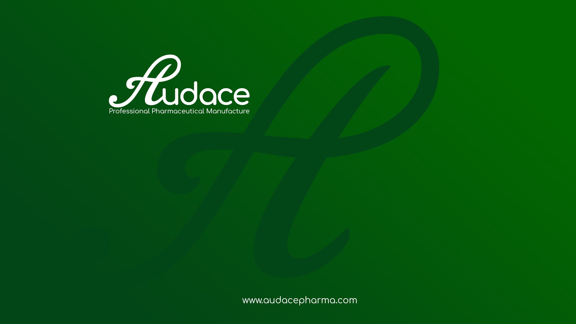CÔNG TY TNHH AUDACE PHARMA