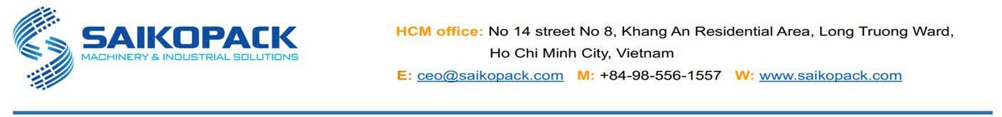 CÔNG TY TNHH SAIKOPACK VIỆT NAM