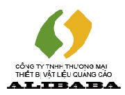 CÔNG TY TNHH THƯƠNG MẠI THIẾT BỊ VẬT LIỆU QUẢNG CÁO ALIBABA