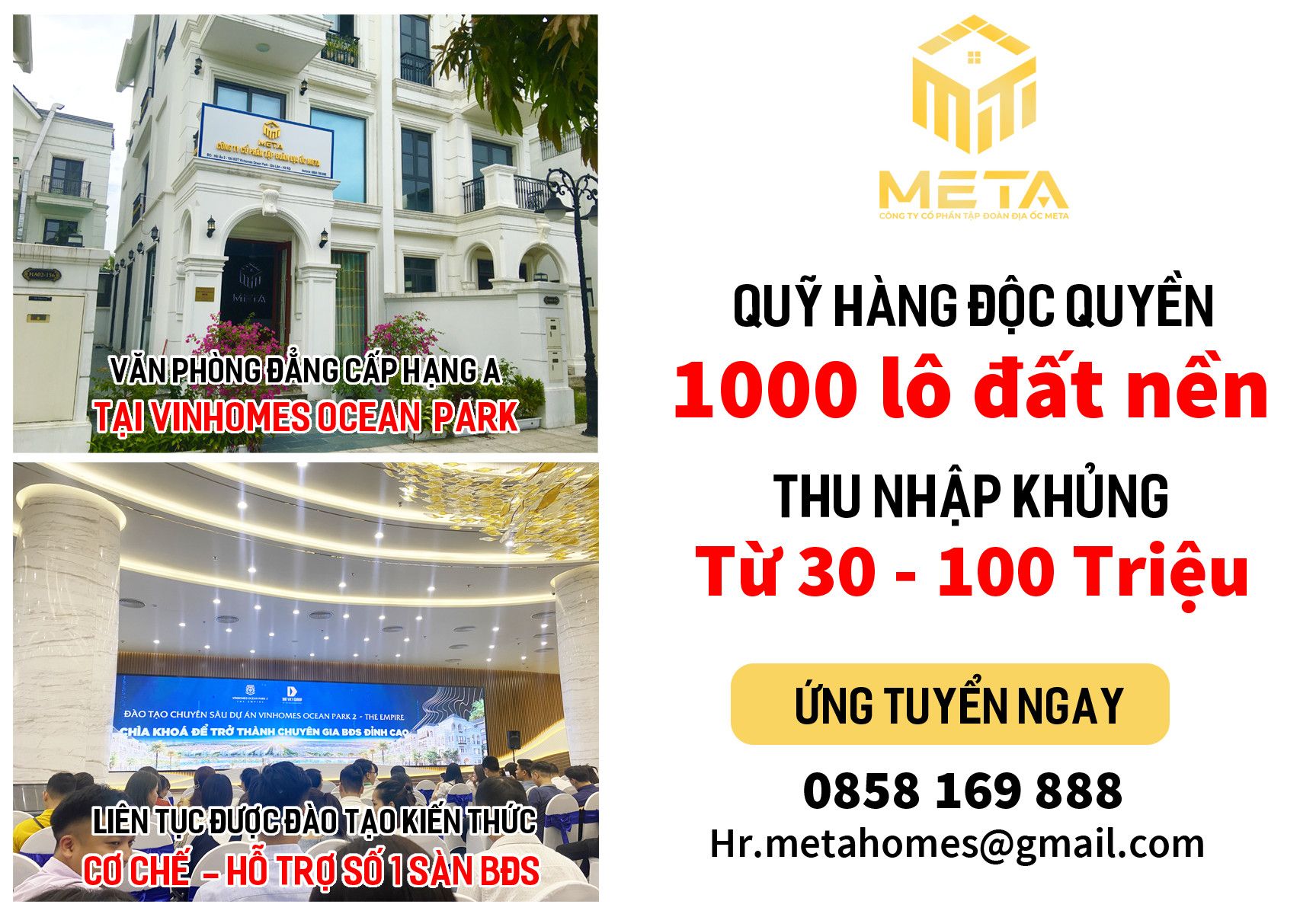 Công ty cố phần địa ốc META