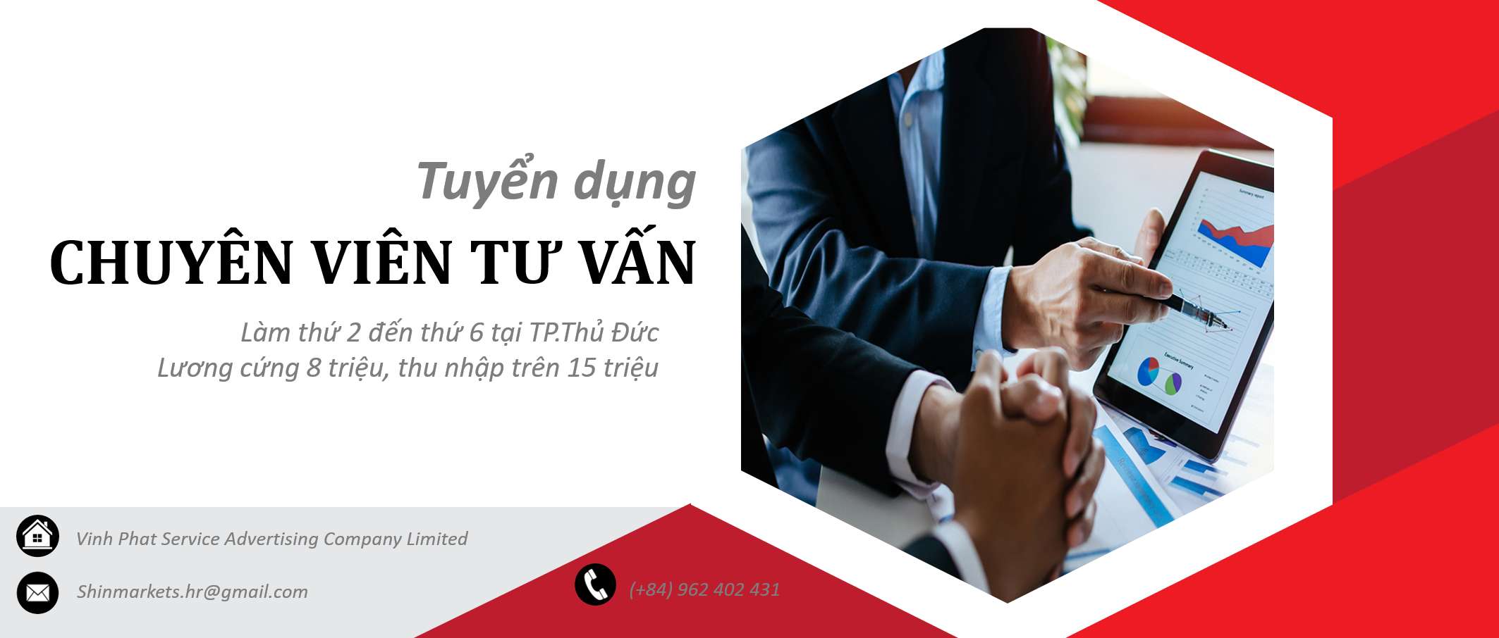 CÔNG TY TNHH QUẢNG CÁO DỊCH VỤ VINH PHÁT