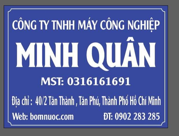 CÔNG TY TNHH MÁY CÔNG NGHIỆP MINH QUÂN