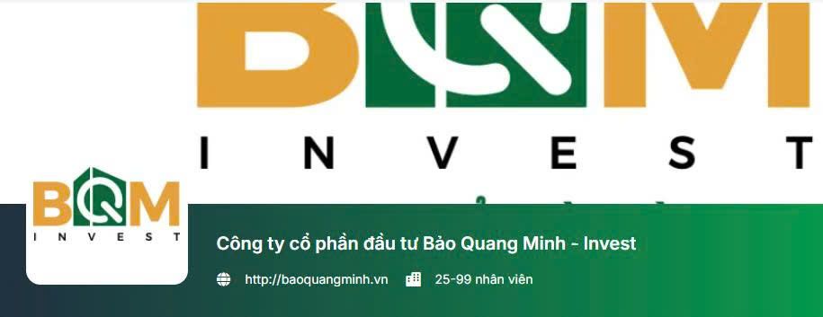 CÔNG TY CỔ PHẦN ĐỊA ỐC BẢO QUANG MINH INVEST