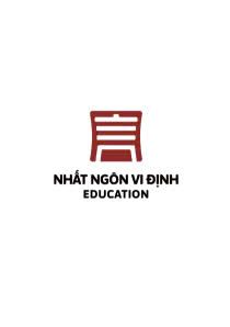 CÔNG TY TNHH GIÁO DỤC NHẤT NGÔN VI ĐỊNH