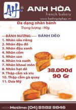 CÔNG TY CỔ PHẦN BÁNH NGỌT ANH HÒA – ANH HOA FRENCH BAKERY