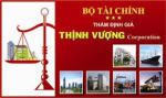 CÔNG TY CỔ  PHẦN ĐỊNH GIÁ VÀ ĐẦU TƯ KINH  DOANH BẤT ĐỘNG SẢN THỊNH VƯỢNG