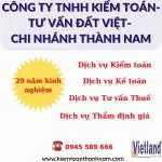 Công ty TNHH Kiểm toán - Tư vấn Đất Việt - Chi nhánh Thành Nam