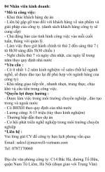 Công ty TNHH Tư vấn và Xây lắp điện MAXWELL
