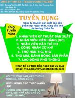 Cty TNHH SX - TM & DV Vương Thái Bình
