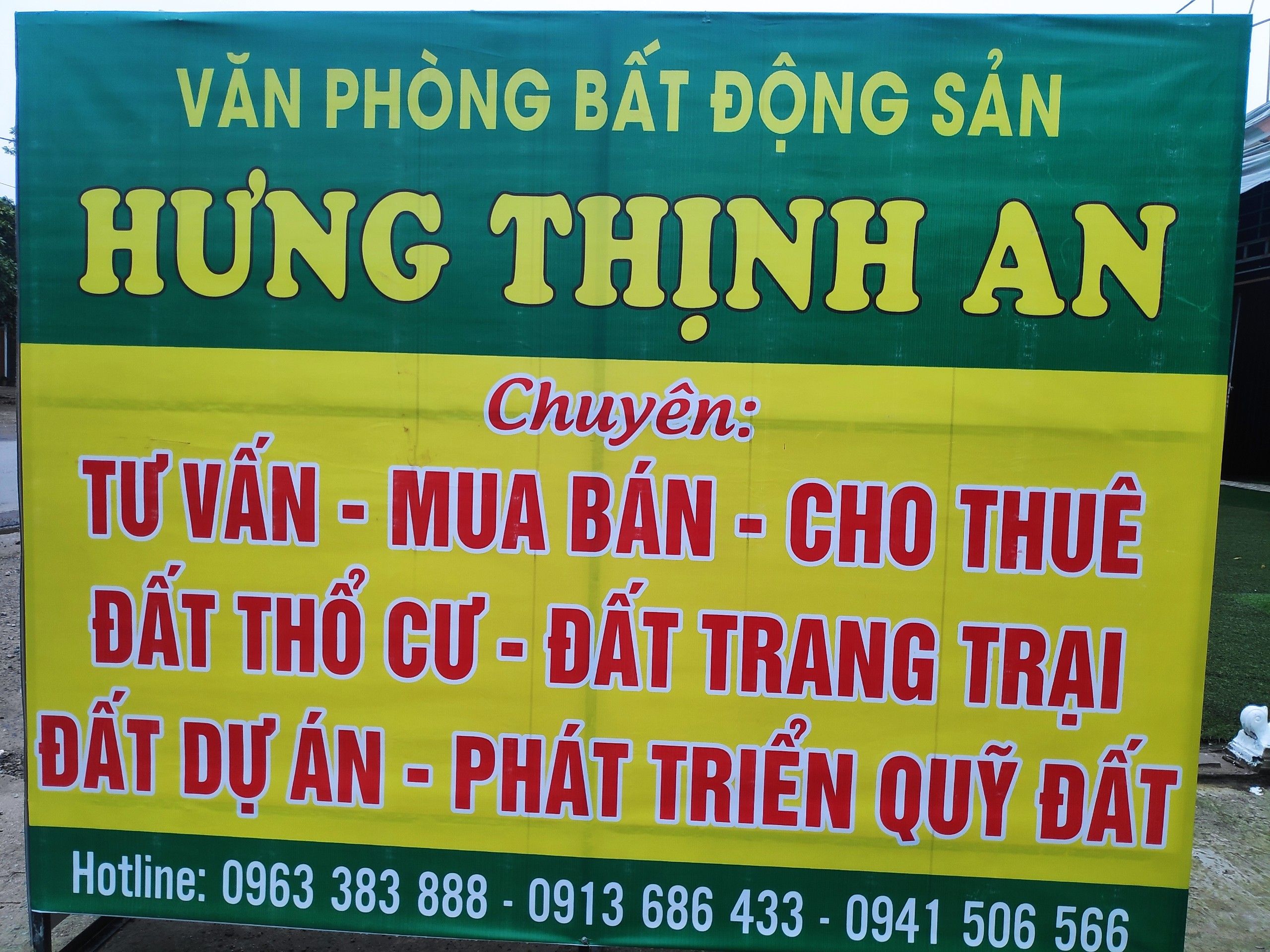 VPGD BẤT ĐỘNG SẢN HƯNG THỊNH AN