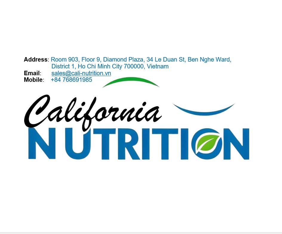 CÔNG TY TNHH DINH DƯỠNG CALIFORNIA