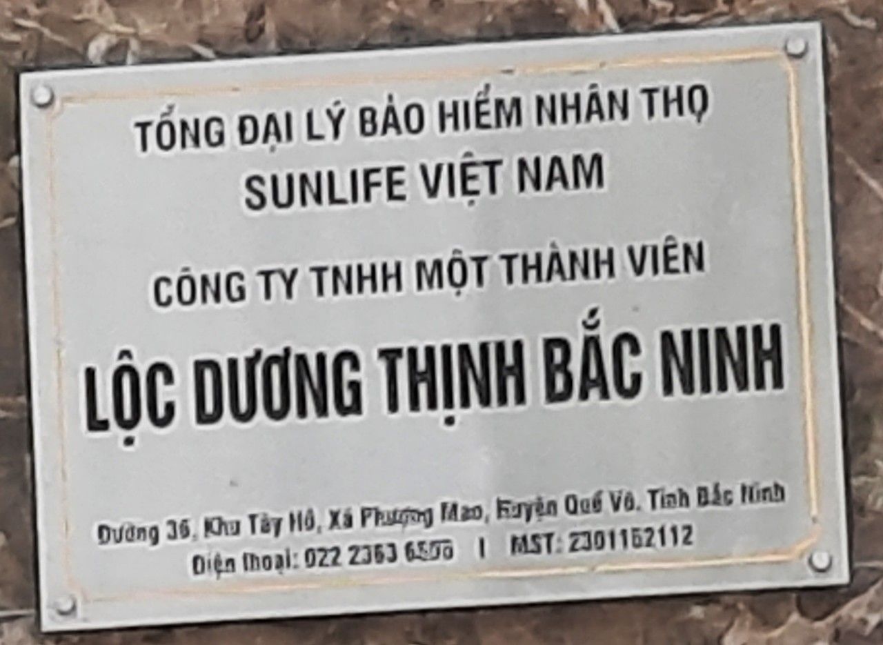 công ty TNHH MTV Lộc Dương Thịnh Bắc Ninh