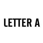 Letter A