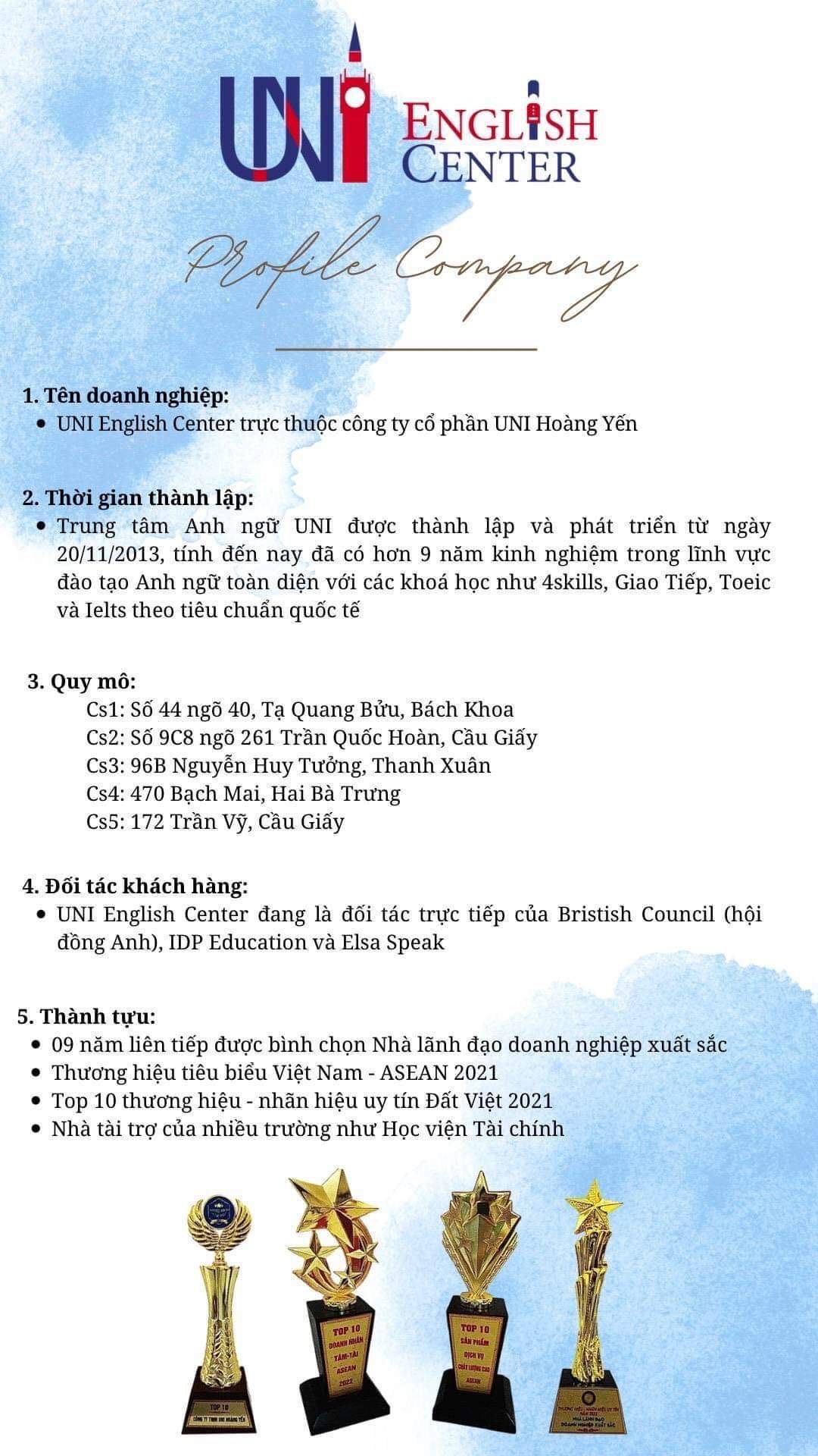 CTY TNHH UNI Hoàng Yến