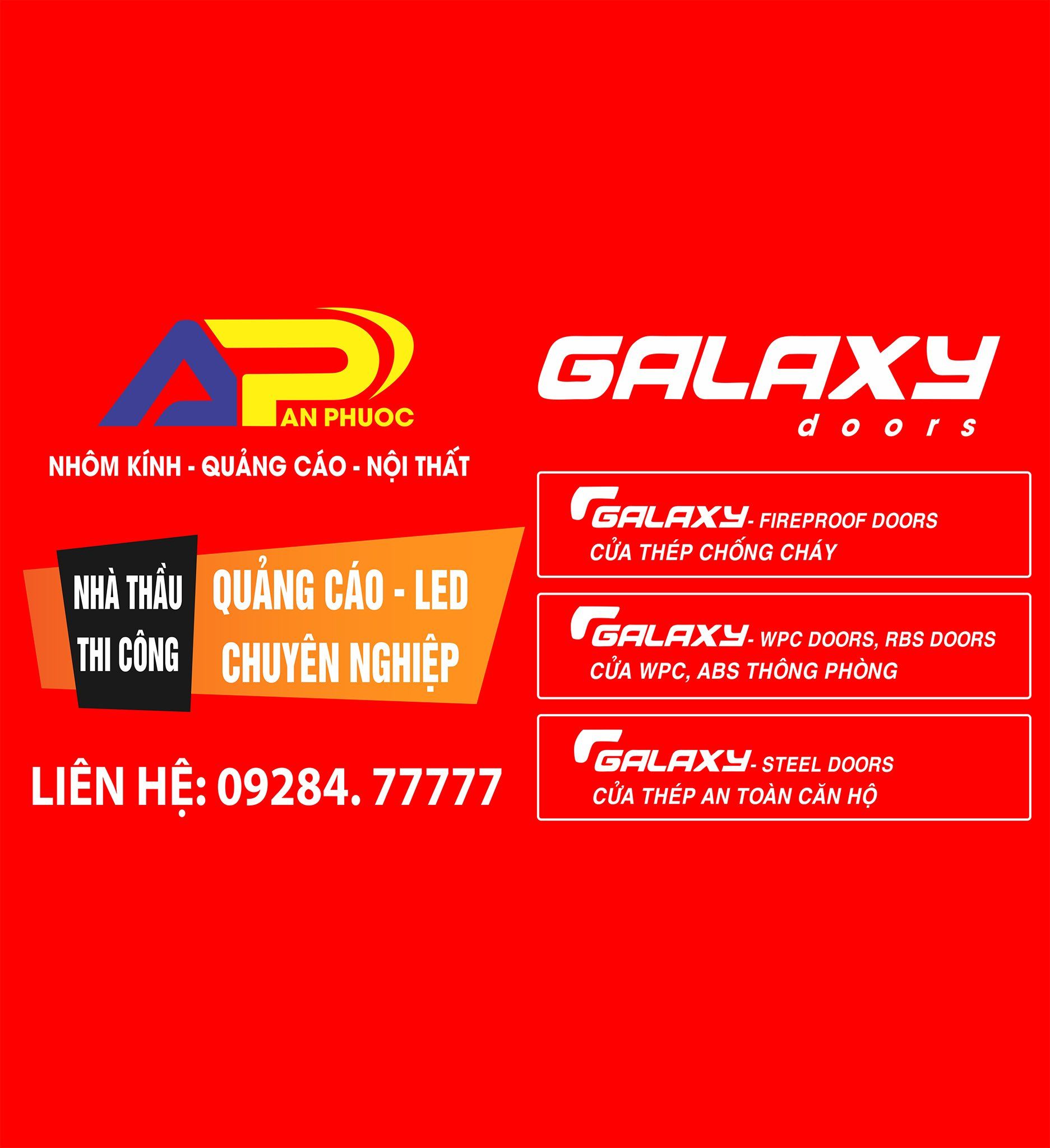 CÔNG TY NHÔM KÍNH AN PHƯỚC - GALAXY DOOR