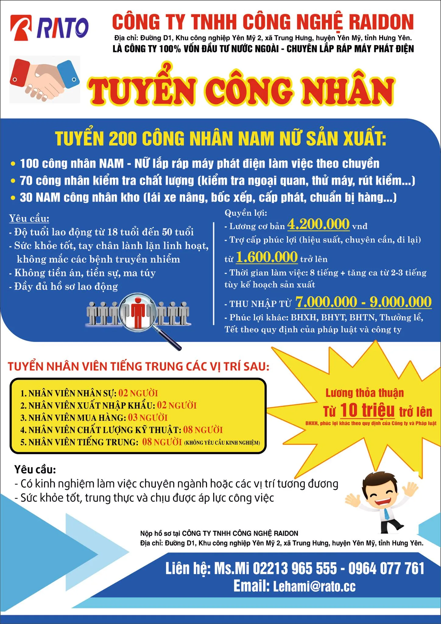 Công ty TNHH công nghệ Raidon