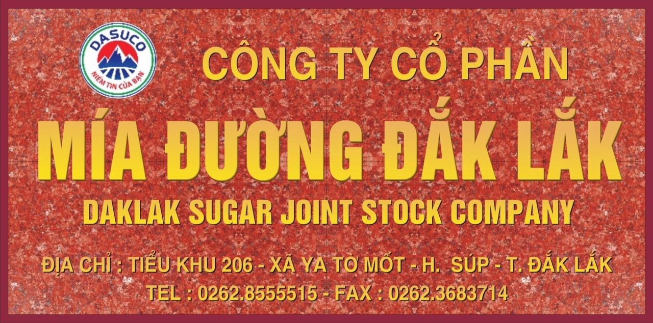 Công ty cổ phần mía đường Đăk Lăk