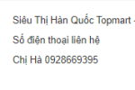 Siêu Thị Hàn Quốc Topmart - CÔNG TY TNHH THƯƠNG MẠI TOP FOOD