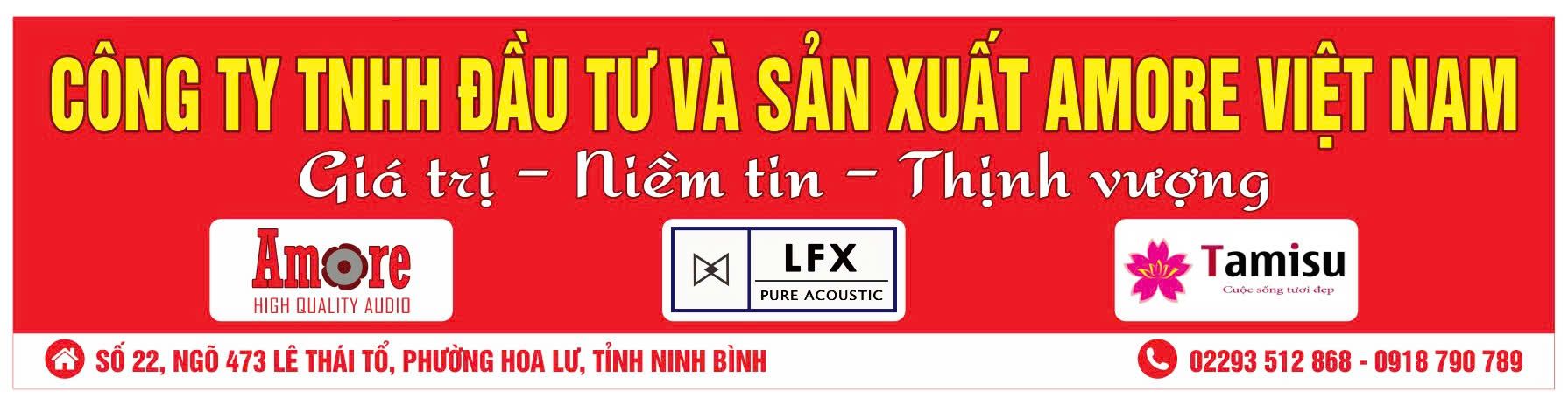 CÔNG TY TNHH ĐẦU TƯ VÀ SẢN XUẤT AMORE VIỆT NAM
