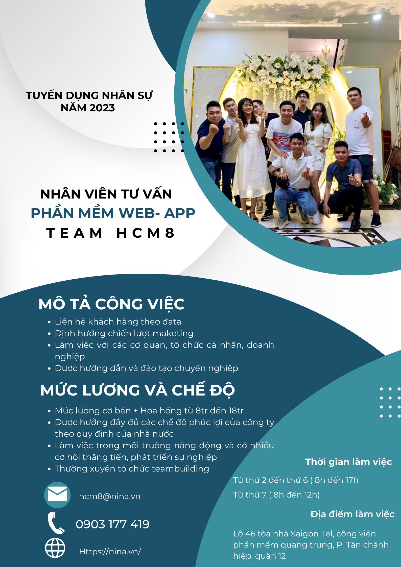 CÔNG TY TNHH THƯƠNG MẠI VÀ DỊCH VỤ NINA