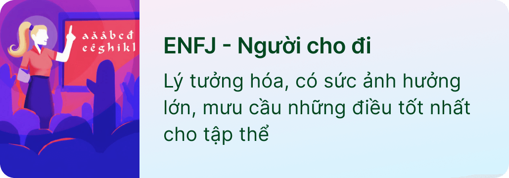 ENFJ - Người cho đi