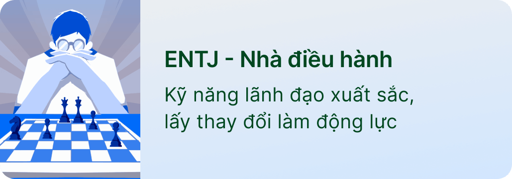 ENTJ - Nhà điều hành