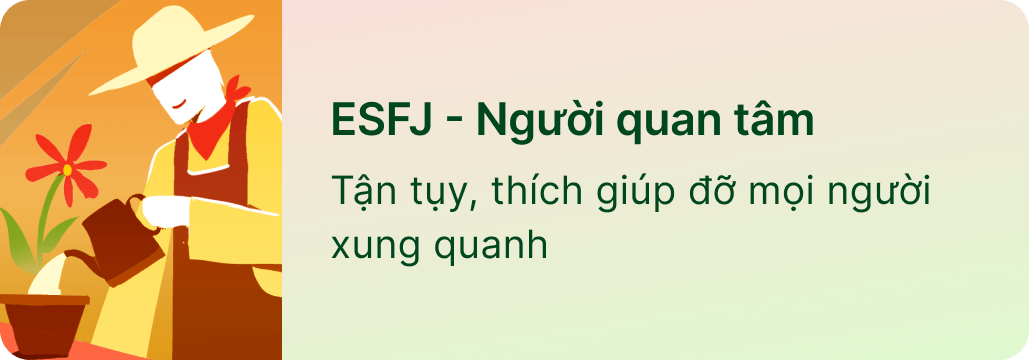 ESFJ - Người quan tâm