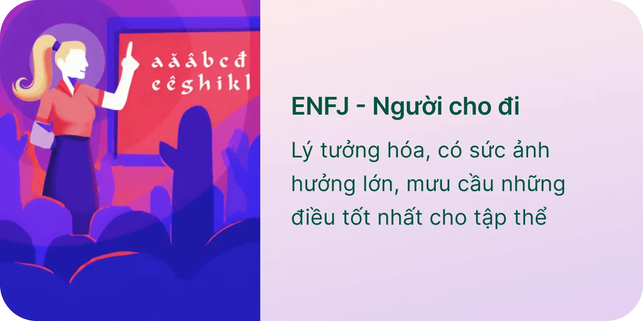 ENFJ - Người cho đi