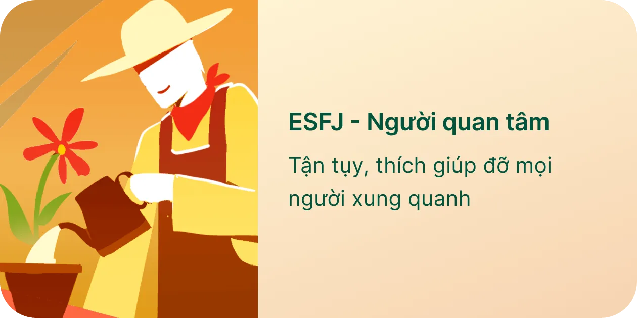ESFJ - Người quan tâm